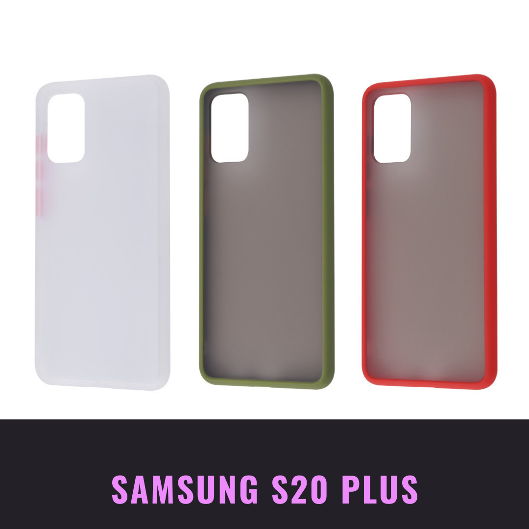 Matte Color Case (TPU) Samsung Galaxy S20 Plus